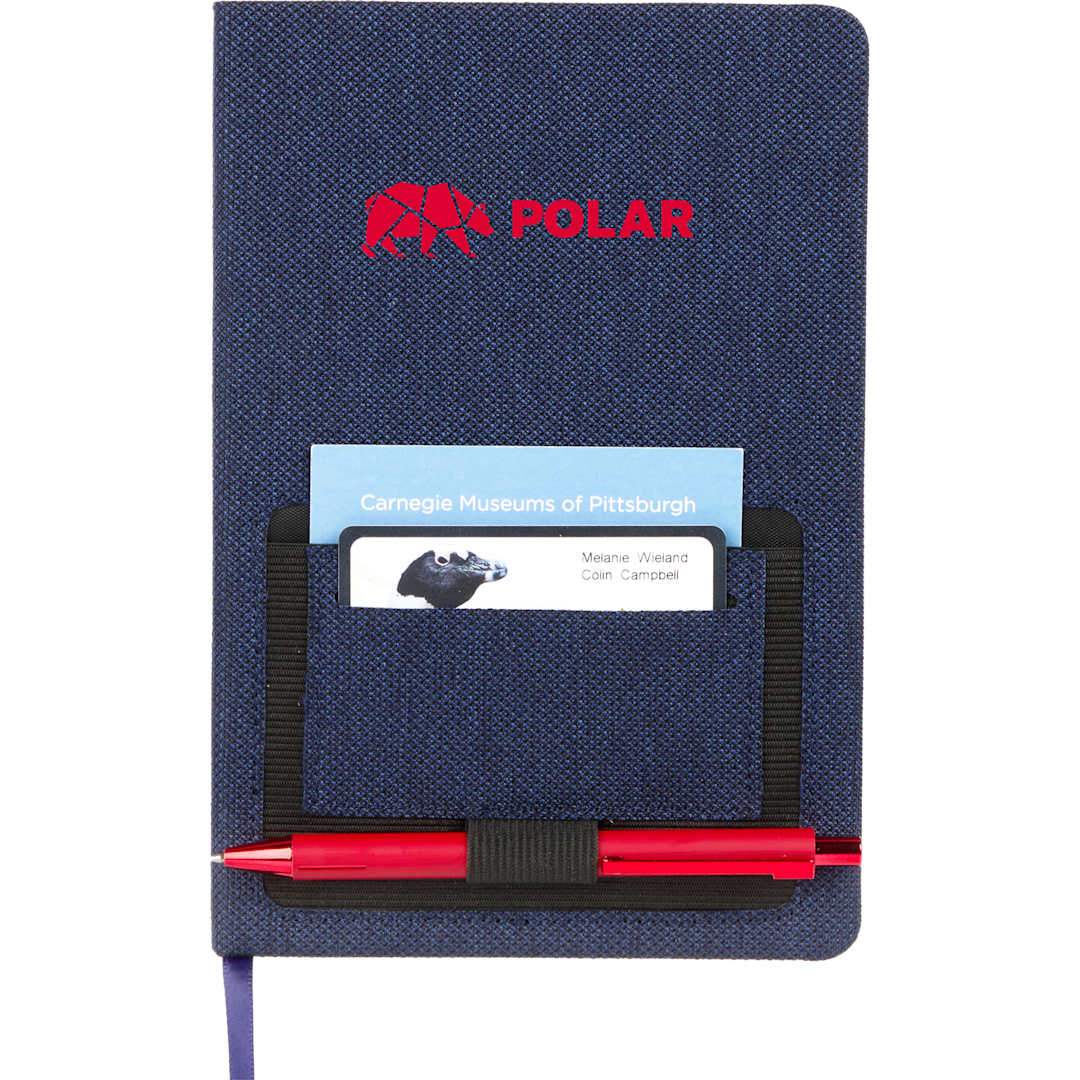 FSC® Mix 5.5” x 8.5” Vila RPET Bound Notebook 145