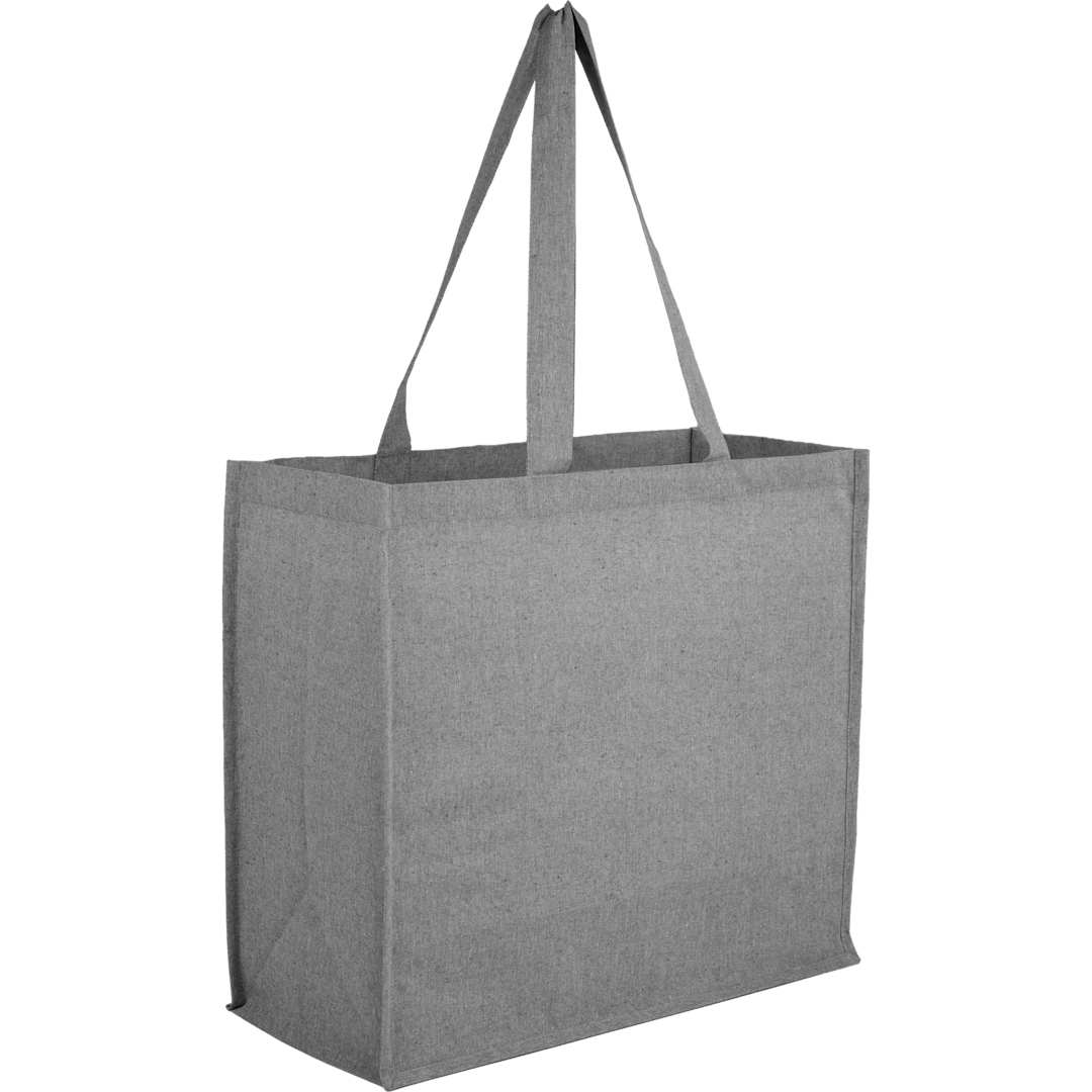 4oz Recycled Cotton Shopper Tote with Laminated