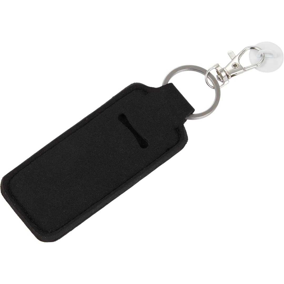 Bottle Charm w/ Neoprene Chapstick Holder