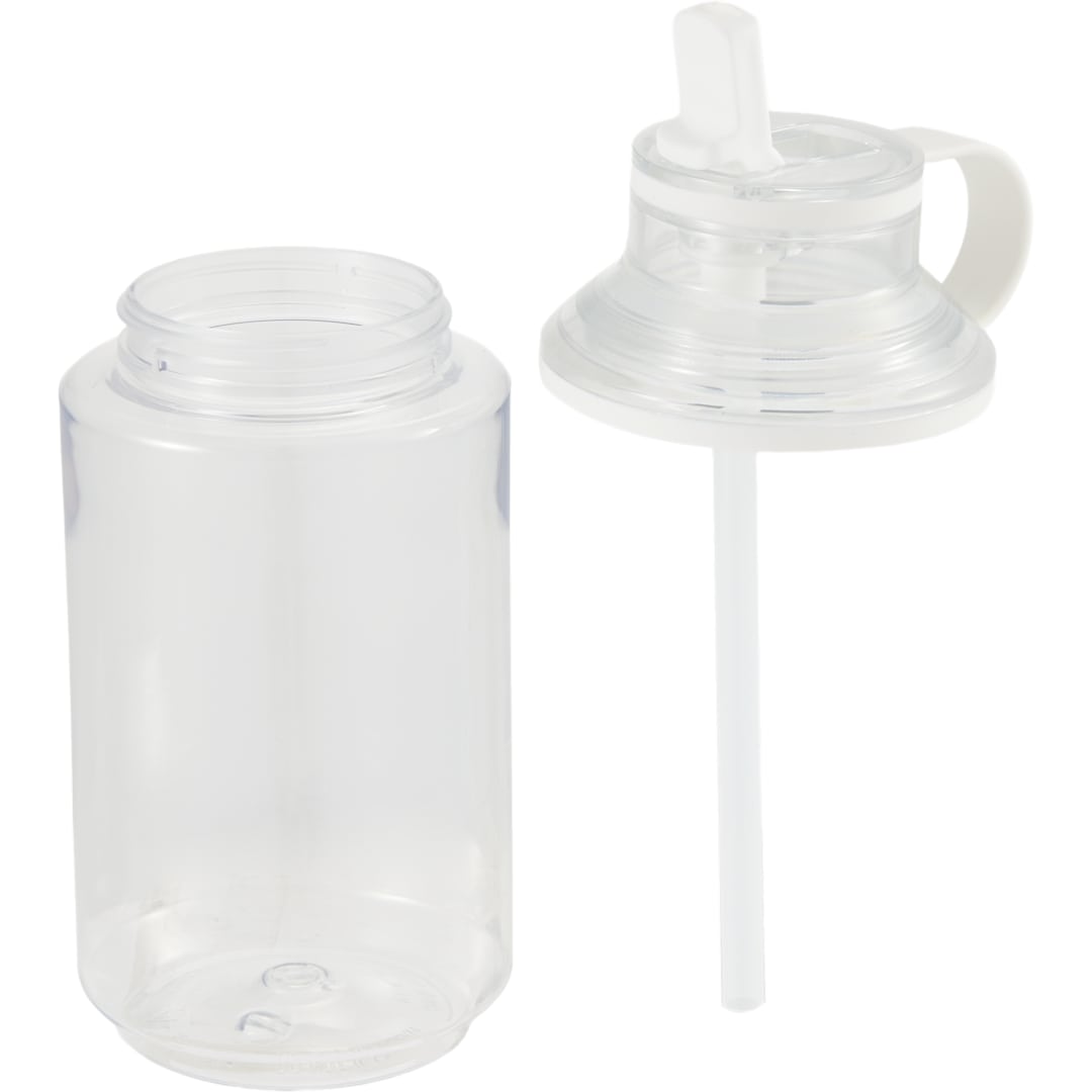Zach Recycled RPET Sports Bottle w/ Straw 22oz