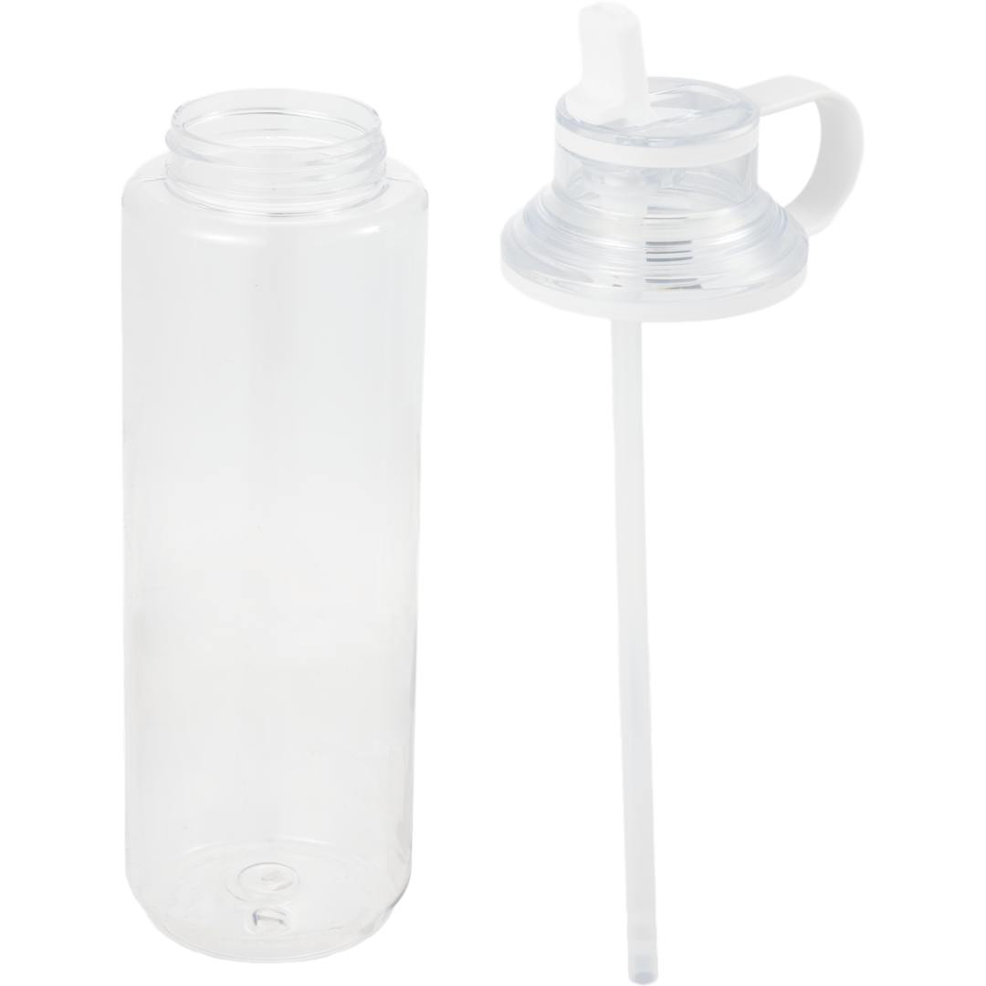 Carol Recycled RPET Sports Bottle w/ Straw 30oz