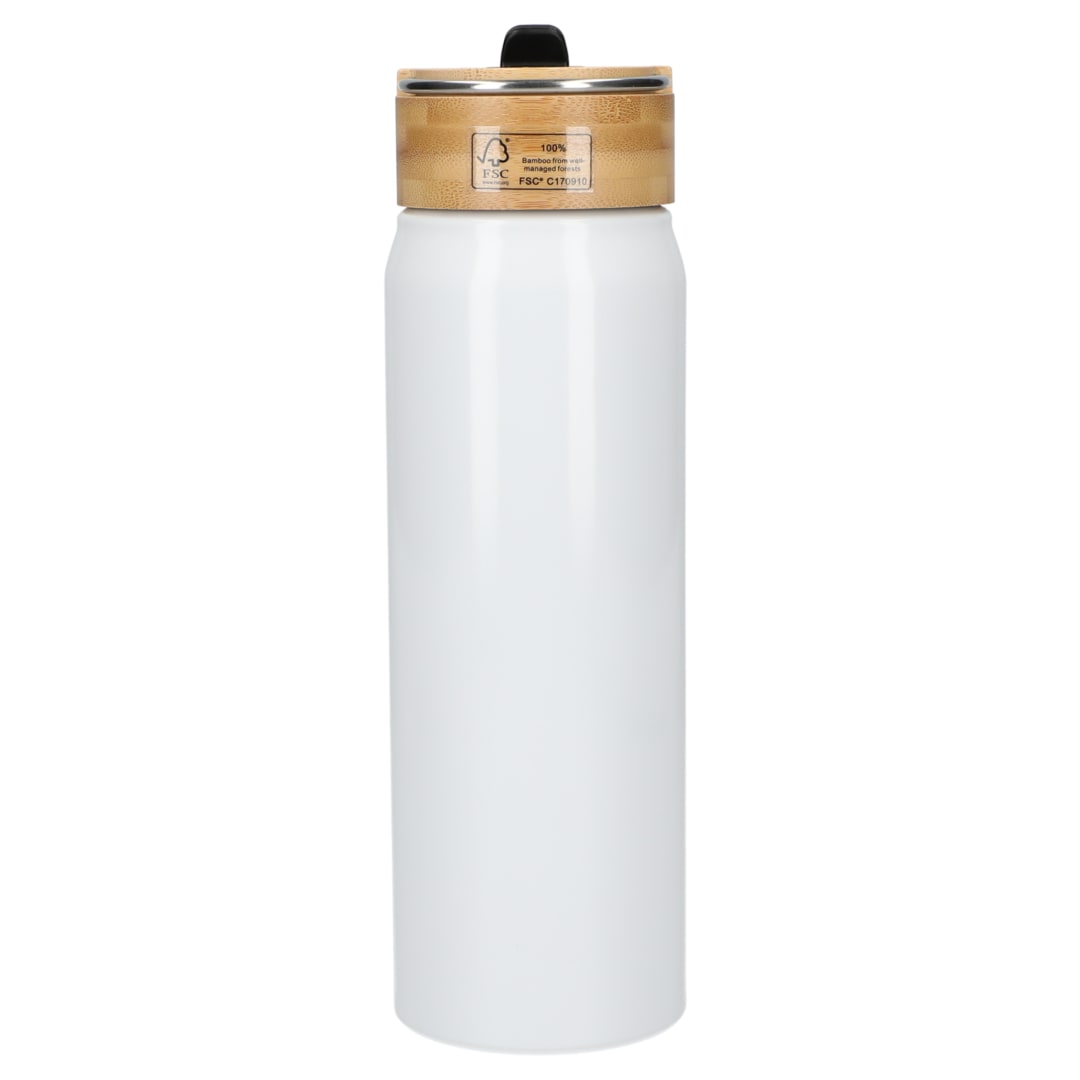 Billy 26oz Aluminum Bottle w/ FSC® Bamboo Lid