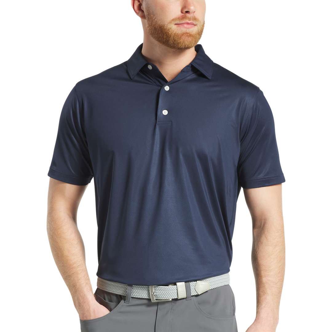 FootJoy Men's Tonal Dot Print Polo