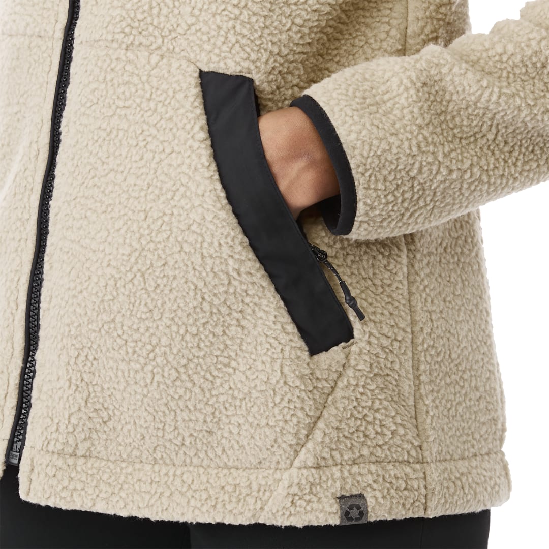 Women's KAHUZI Eco Full Zip Sherpa