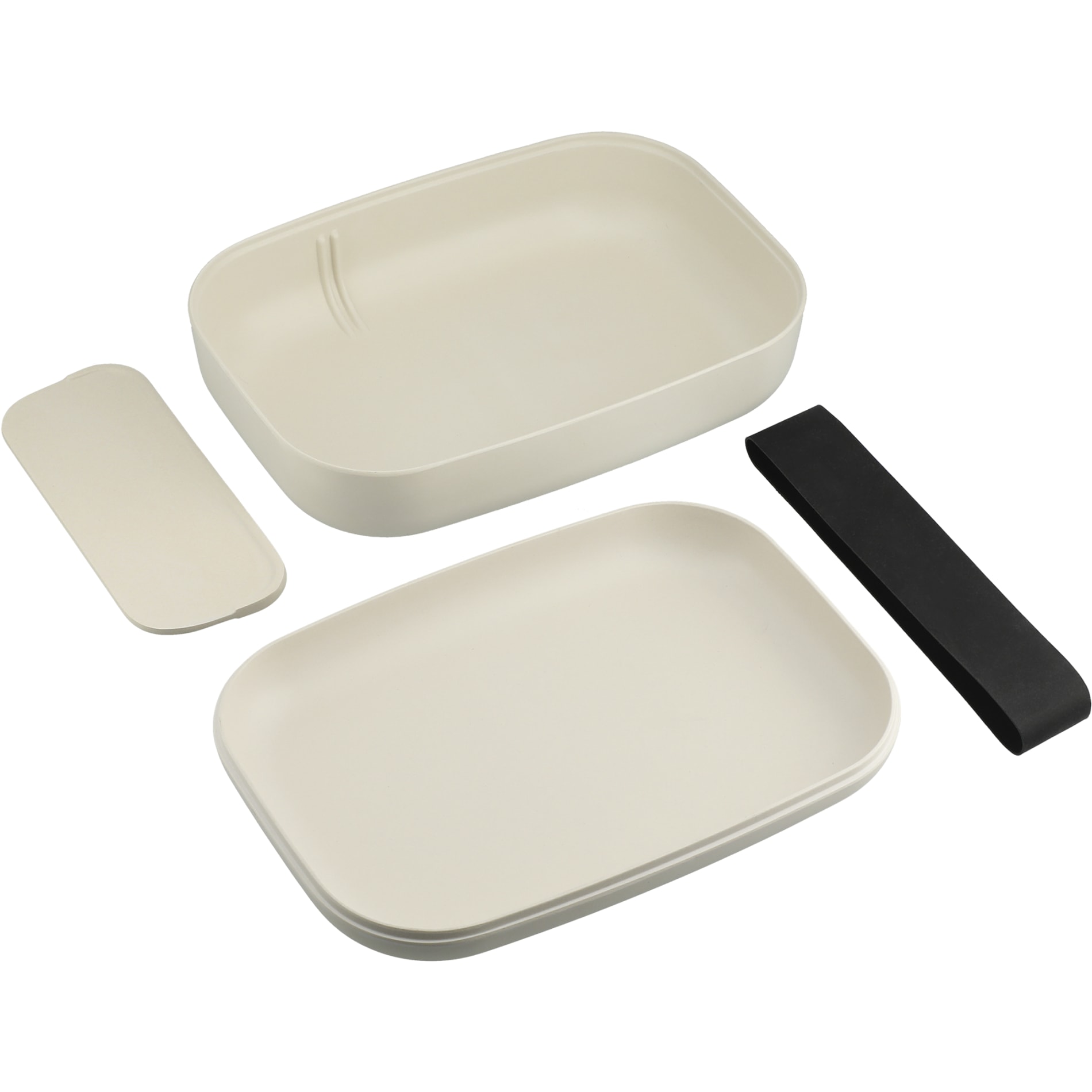 Ekobo Rectangular Bento Box — Off white