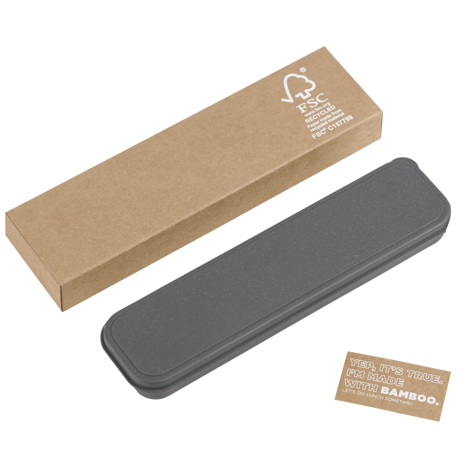Bamboo Fiber Cutlery Set