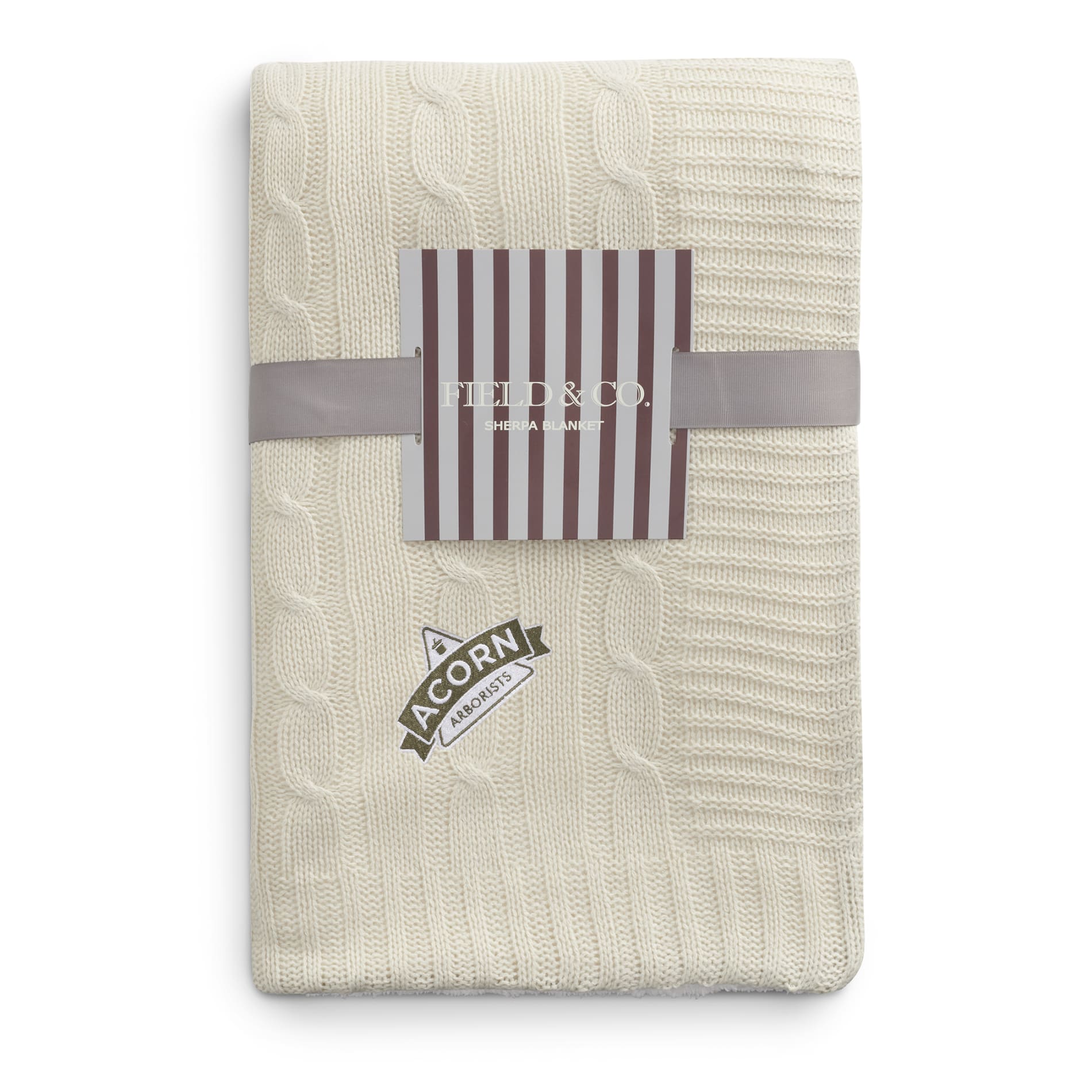 Field & Co.® Cable Knit Sherpa Blanket 241