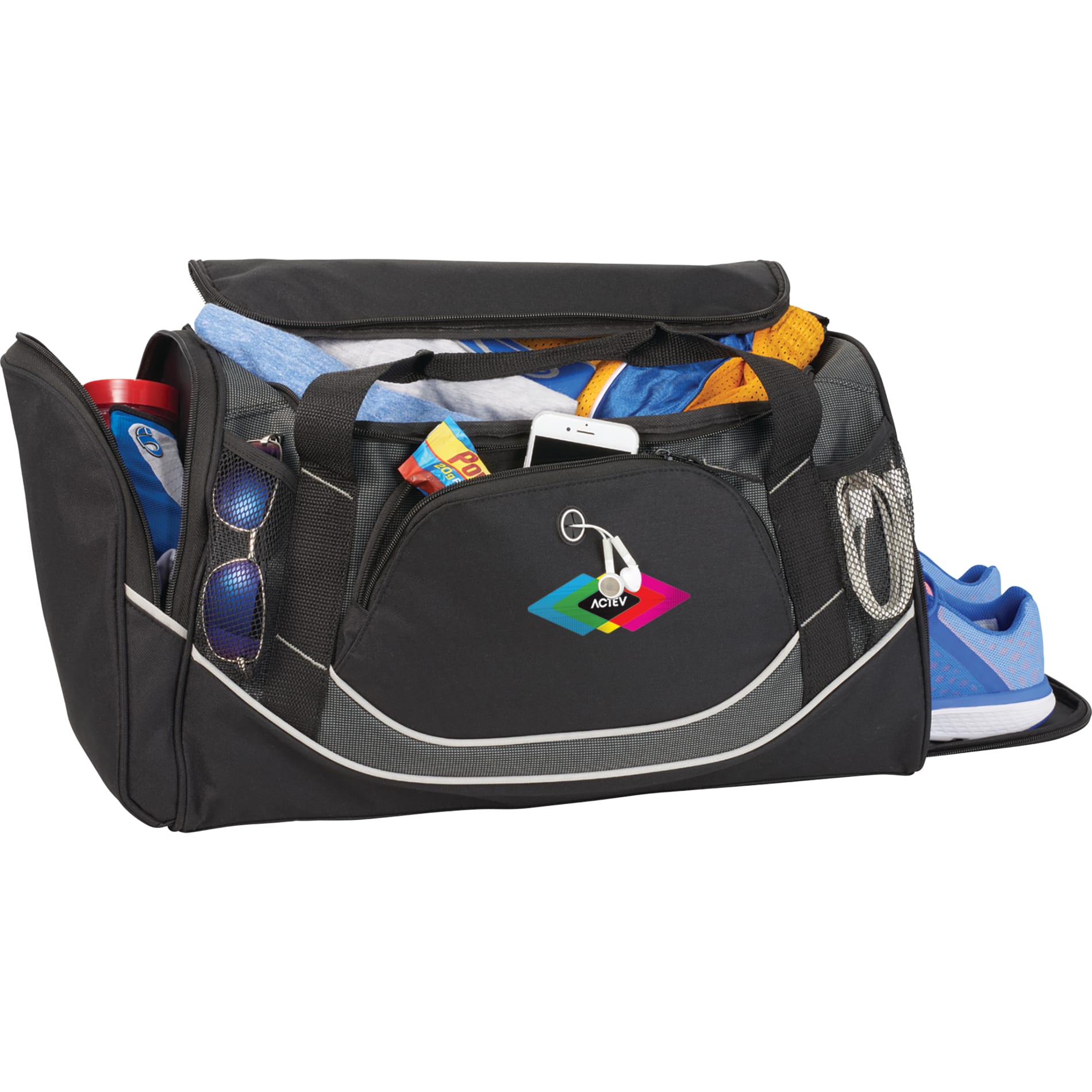 Dunes 21" Deluxe Sport Duffel Bag — Black (BK)