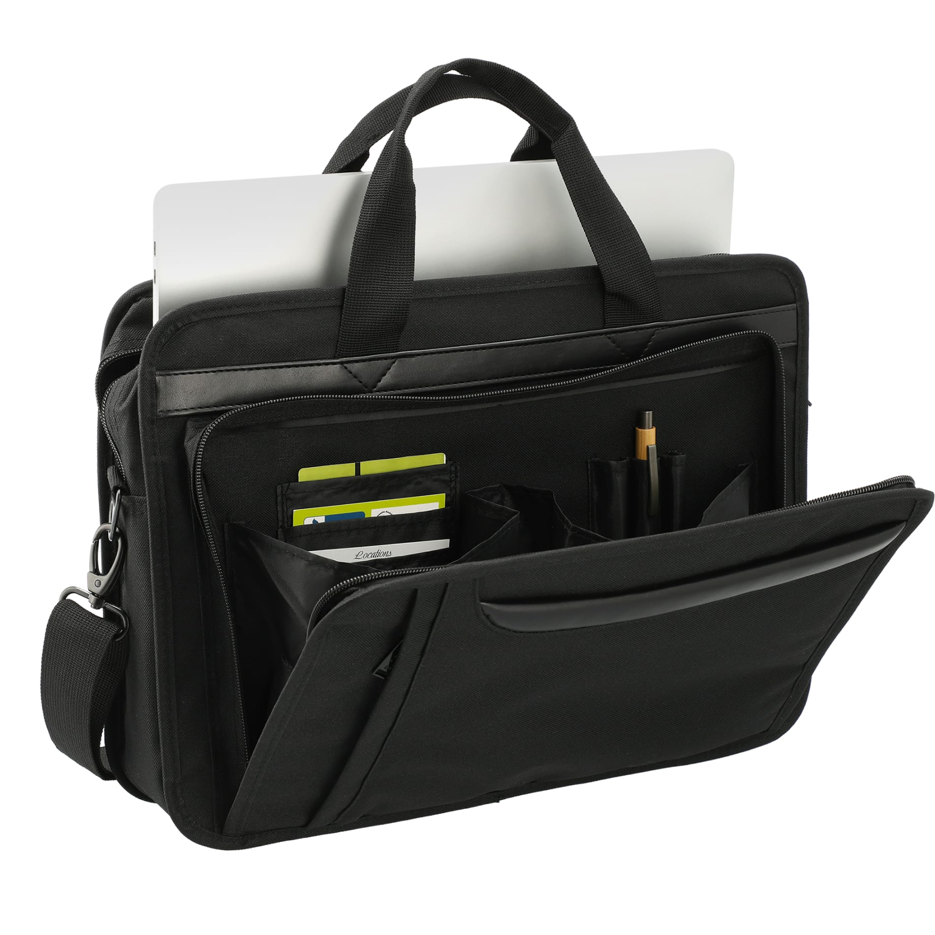 Paragon 15" Computer Briefcase — Black (BK)
