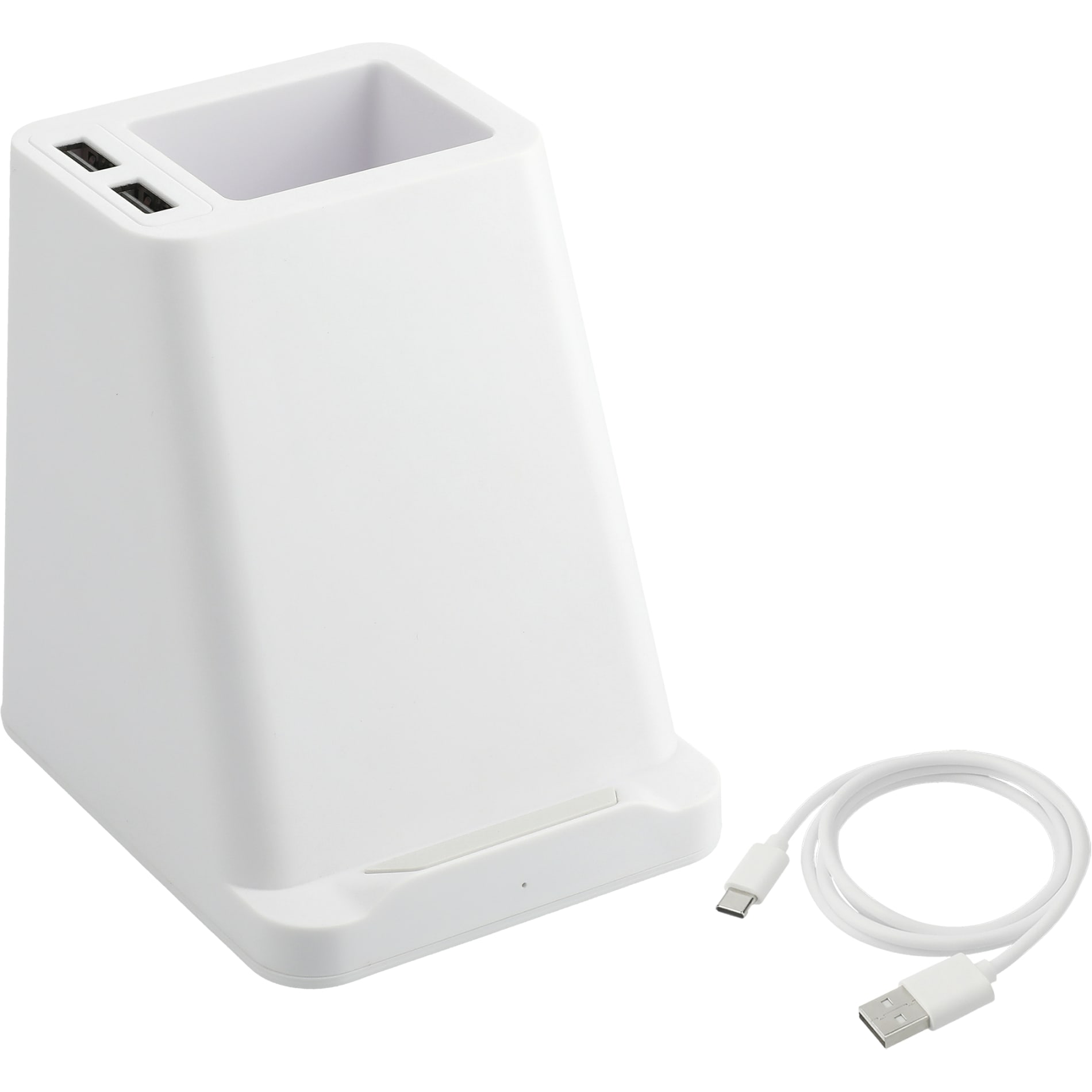 Wireless Charger Pen Holder/Dual Outputs