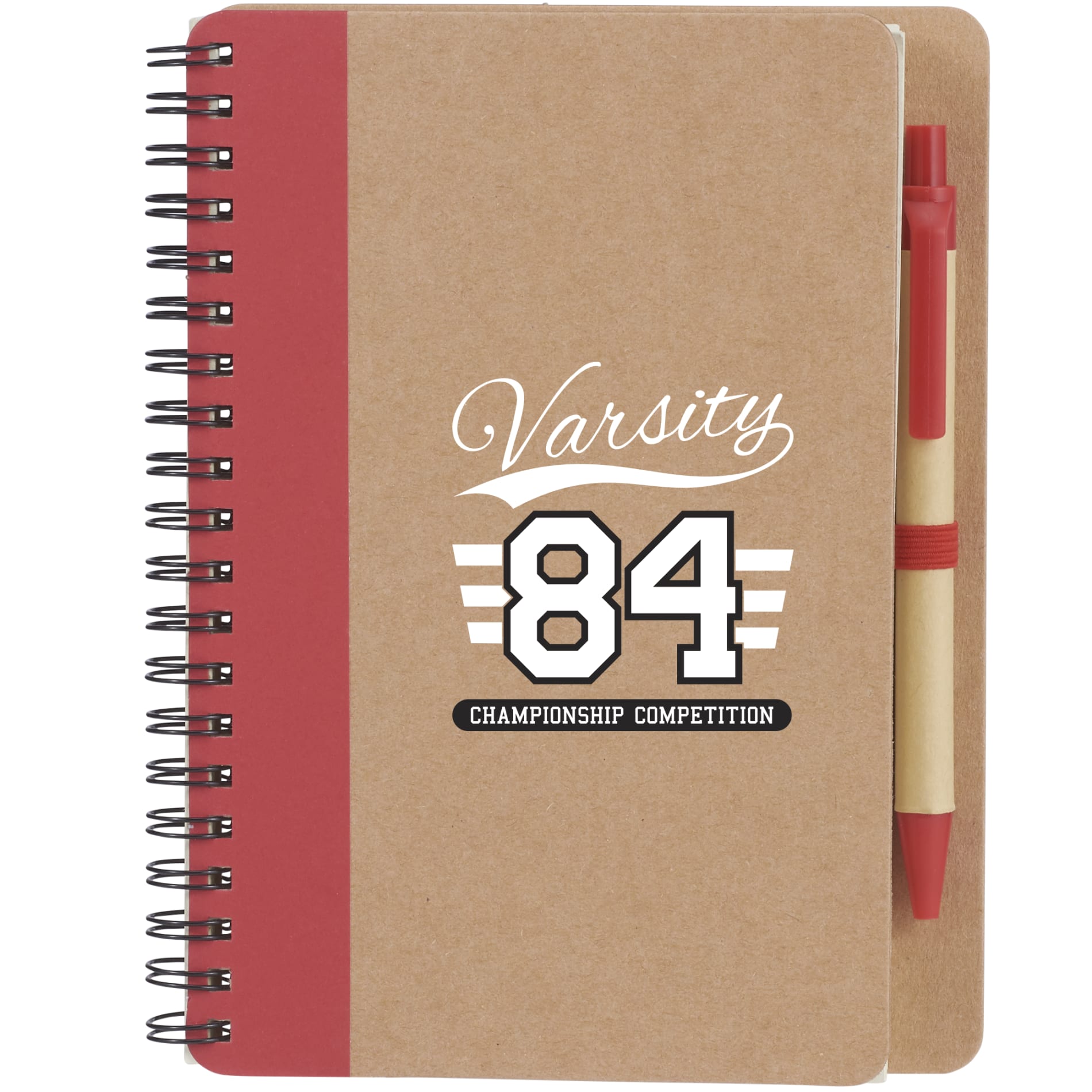 FSC® Mix 5" x 7" Eco Spiral Notebook with Pen 151