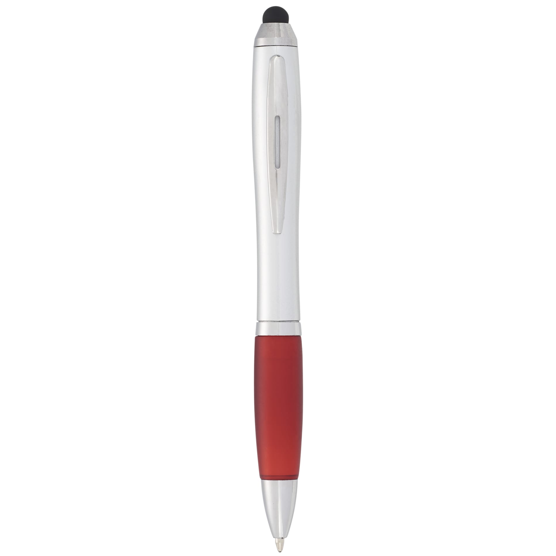 Nash Ballpoint Pen-Stylus — Silver w