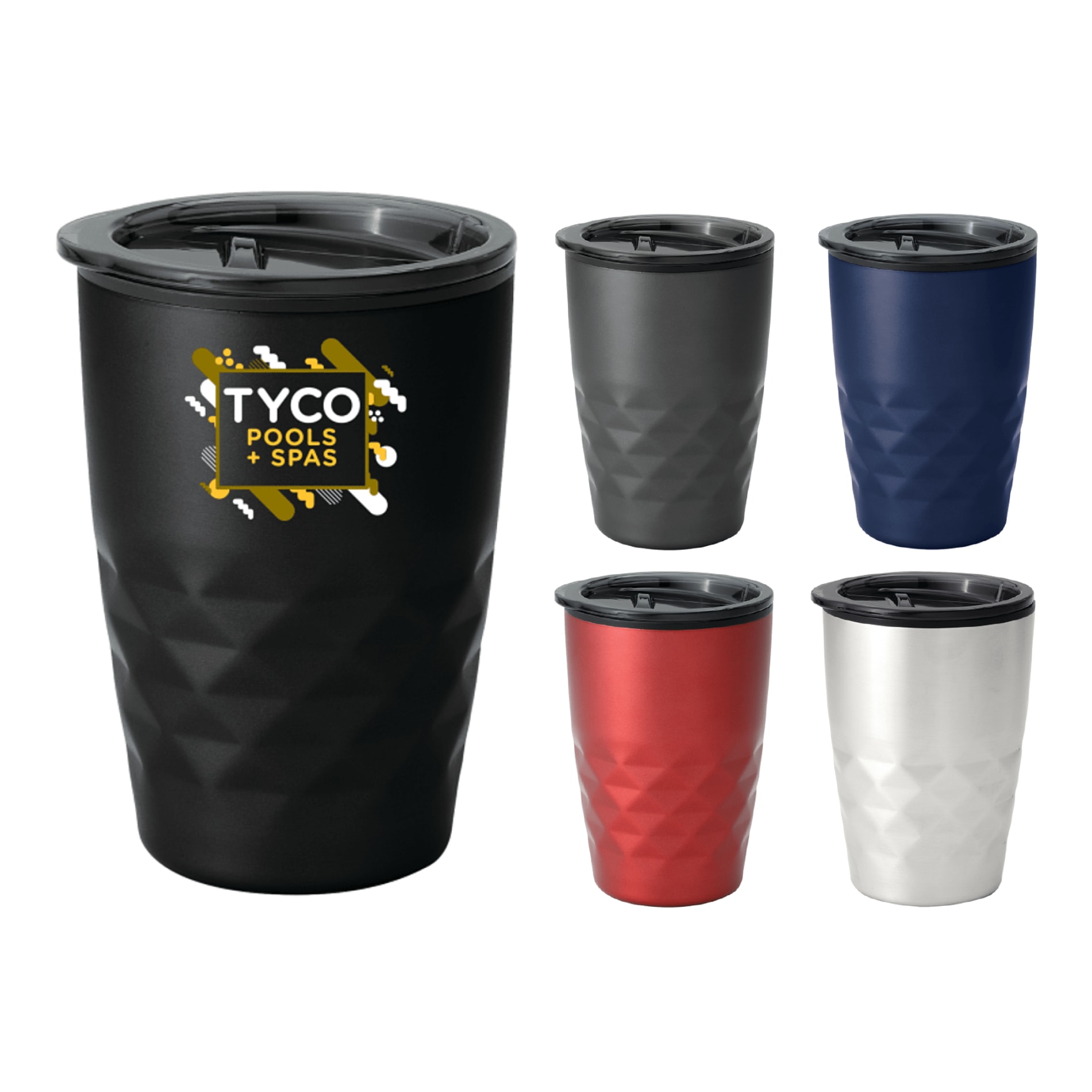 Kappa 12oz Tumbler — Black (BK)