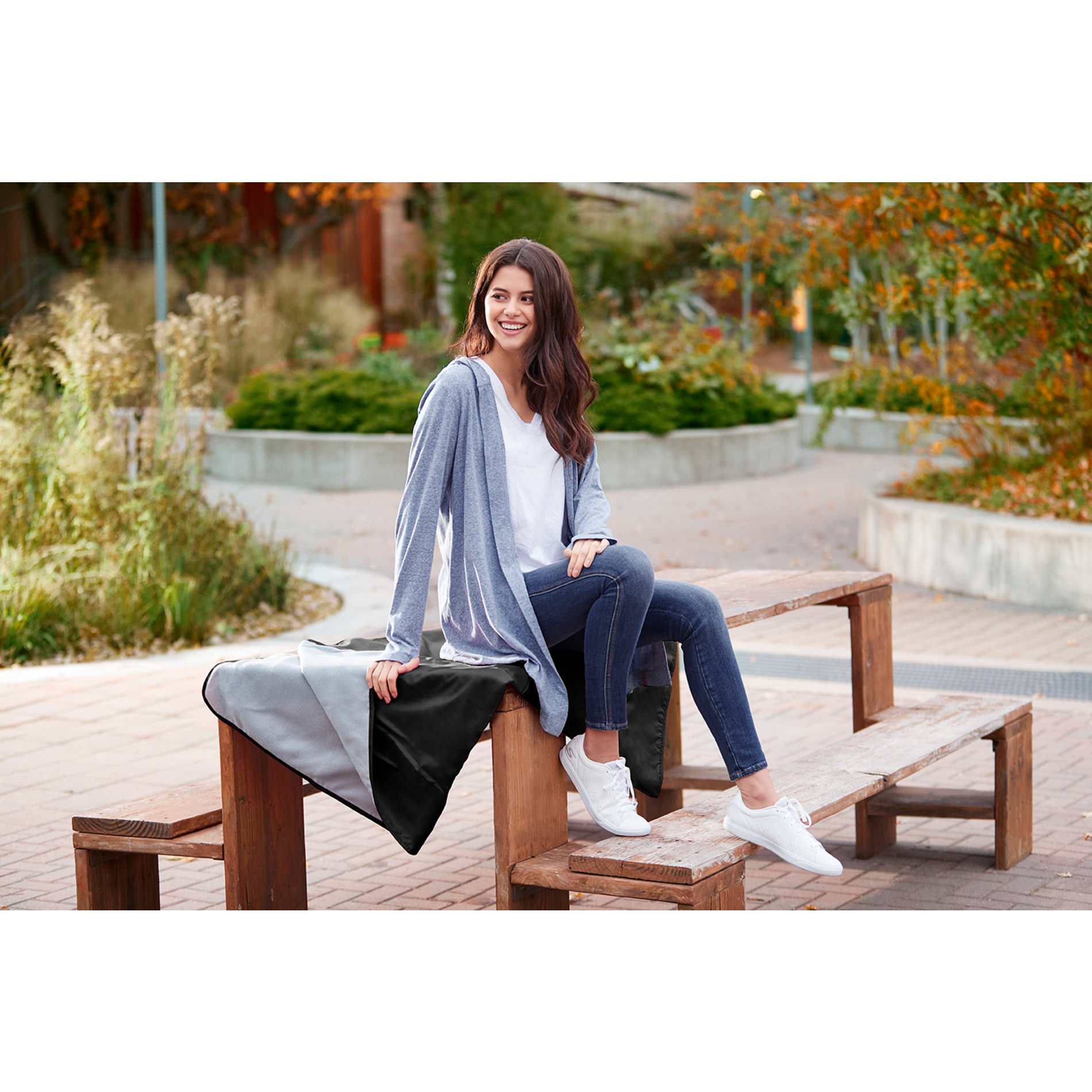 Roll up Picnic Blanket with Carrying Strap