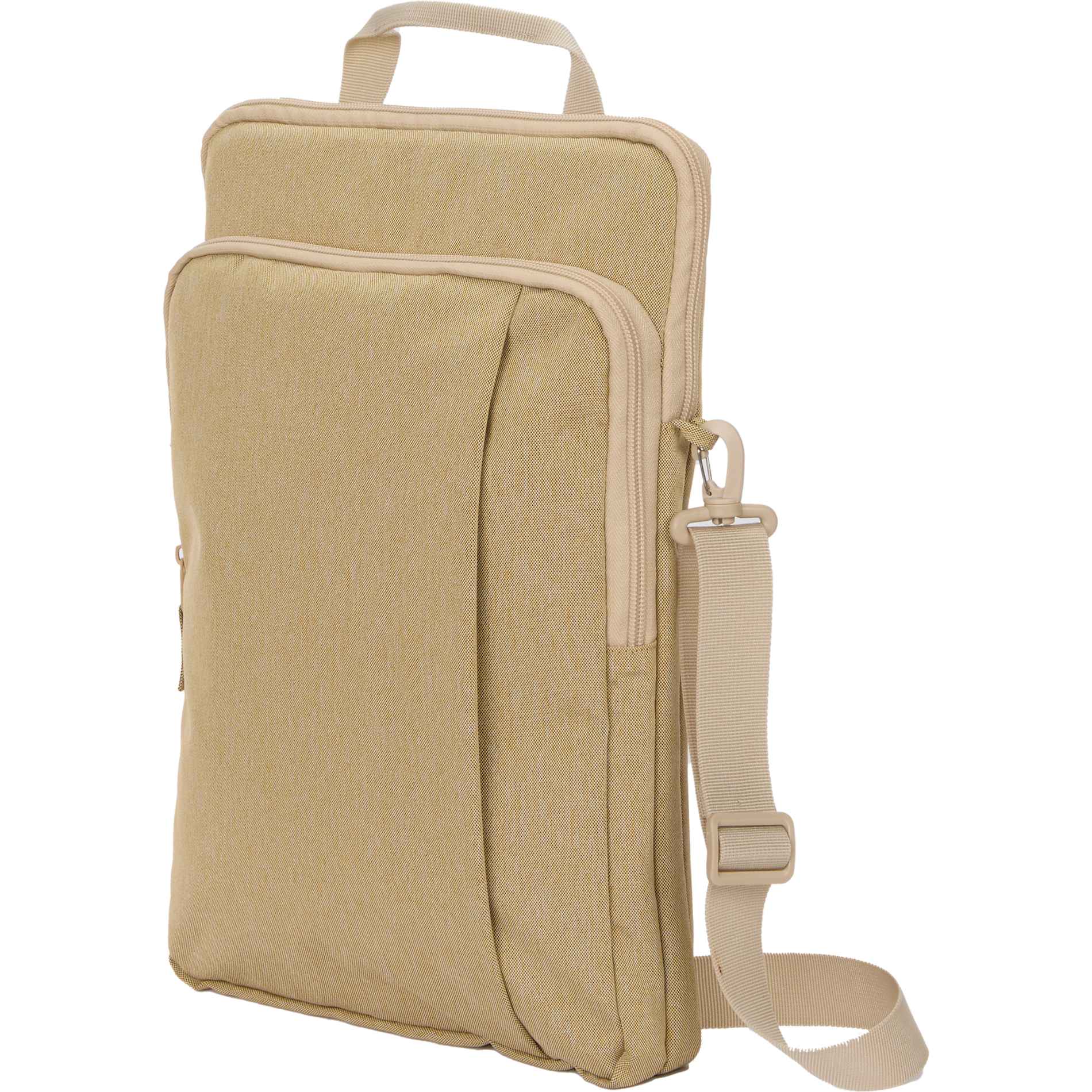 Vertical Recycled Messenger Bag