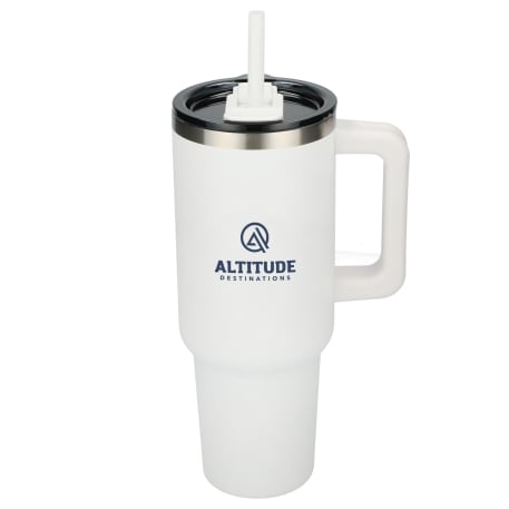 Pinnacle Recycled Travel Tumbler with Straw 40oz 547