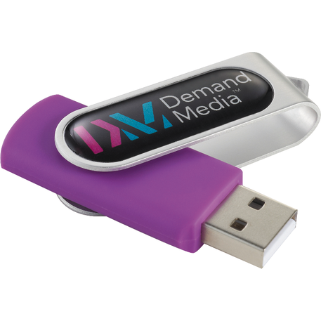 Domeable Rotate Flash Drive 1GB