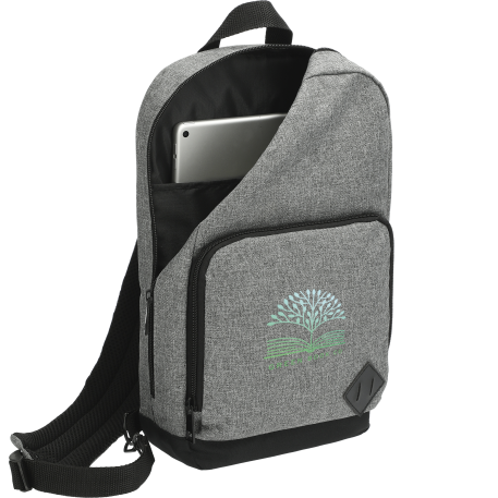 Graphite Deluxe Recycled Sling Backpack
