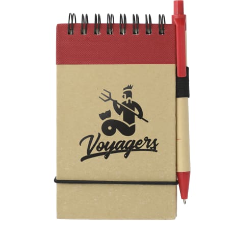 FSC® Mix 5" x 3" Recycled Jotter with Pen