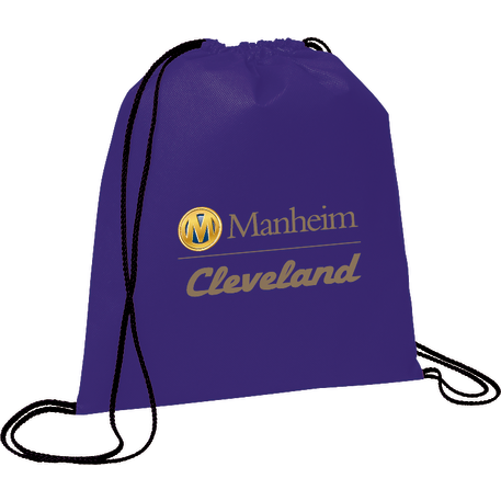 Evergreen Non-Woven Drawstring Bag