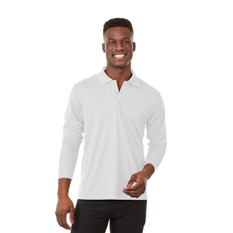 Polo à manches longues MORI pour homme – Blanc