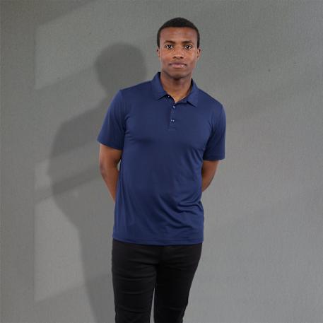 Polo Eco IZU EVERYTHING PERFORMANCE - Homme – Bleu marine vintage