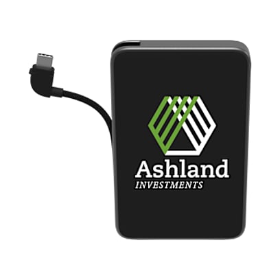 mophie Powerstation Mini 5k Power Bank with Integrated Cable