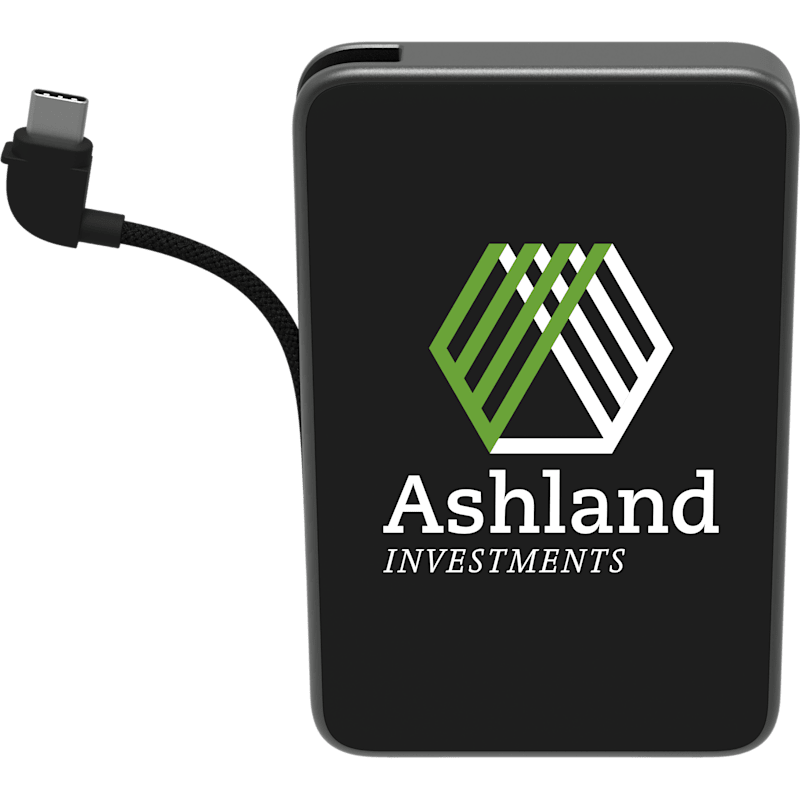mophie® Powerstation Mini 5k Power Bank with Integrated Cable